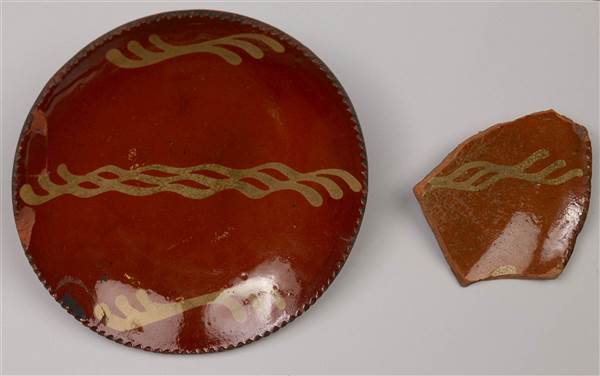 Image of Plate and Sherd